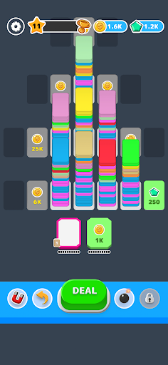 Card Sort Puzzle Screen 2