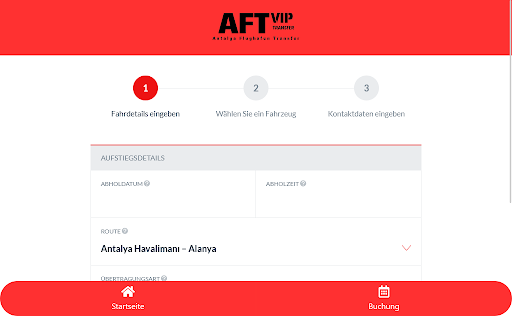Antalya Flughafen Transfer Screen 2