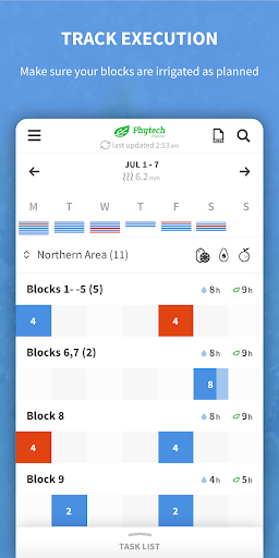 Phytech Planner Screen 2