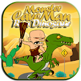 Monster Caveman Ride Dinosaur icon
