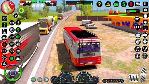 City Coach Bus Game 3D Screen 2