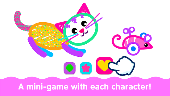 Bini Toddler Drawing Apps! Coloring Games for Kids apkdebit screenshots 14