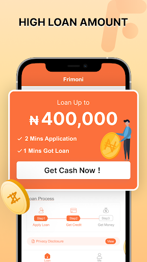 Android application Frimoni screenshort
