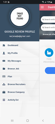 FICSI Job Portal Screen 2