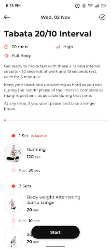 Dynamite Personal Fitness Screen 3