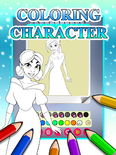 Ice Princess Coloring Pagesのおすすめ画像2
