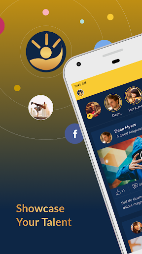 Android application TalentBegins - Where TALENT Ma screenshort