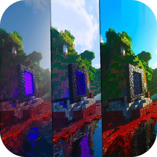 Shaders for Minecraft texture logo