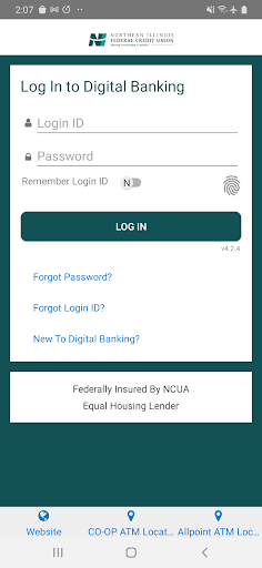 Android application NIFCU Mobile Banking screenshort