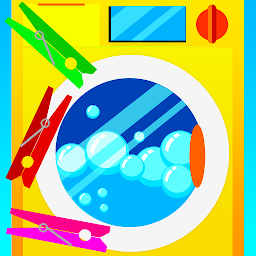 图标图片“laundry washing machine game”