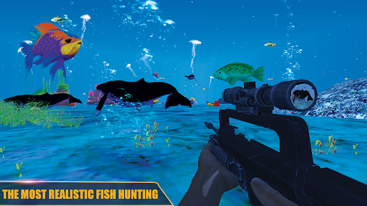 Fish Hunter Underwater 2021- Sniper hunting game  screenshots 4