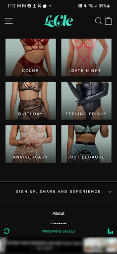 LeCLE Lingerie Screen 3