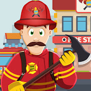 Pretend Play Town Fire Station: Small City Fireman