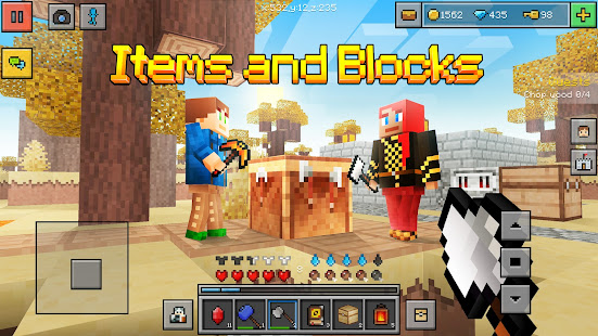 Block World 3D : Craft & Build 3.7.0 screenshots 2