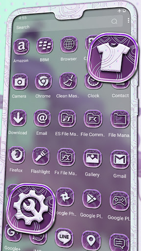Peacock Art Theme Screen 2