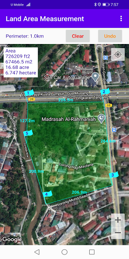 Visualização do aplicativo