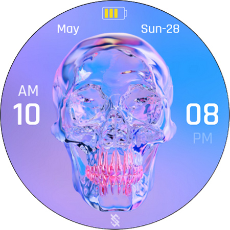 BFF18- Animation Glass Skull screenshot 16