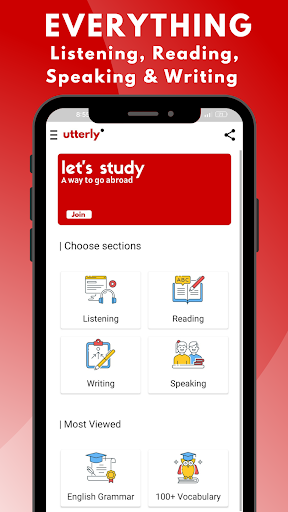 Android application IELTS Exam Preparation 2023 screenshort