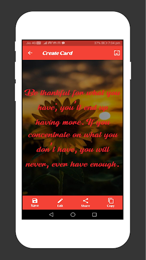 Thank you Cards Screen 3