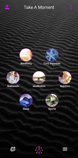 Android application Take A Moment screenshort