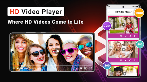 Android application Video player hd all format screenshort