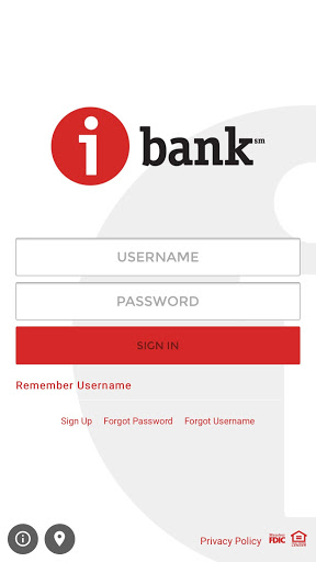 Android application iBank Business screenshort