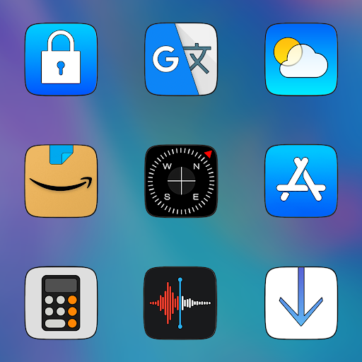 CRiOS Carbon - Icon Pack - Personalization - apps