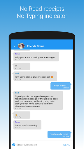 GB Signal Plus Messenger invisible mode