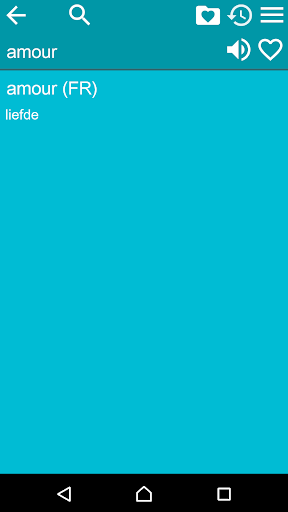 French Dutch Dictionary Screen 3