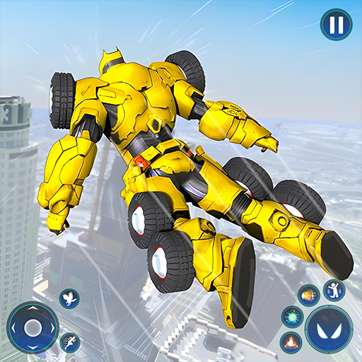 Flying Robot Car Transform Laai af op Windows