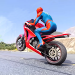 Cover Image of 下载 Superhero Tricky Bike Stunt Racing 2021 1.6 APK