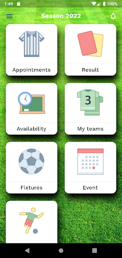 NWJSA MySportApp Screen 2