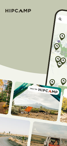 Android application Hipcamp: Camping, RVs & Cabins screenshort