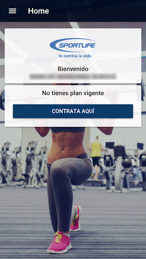 Android application Sportlife zona sur screenshort
