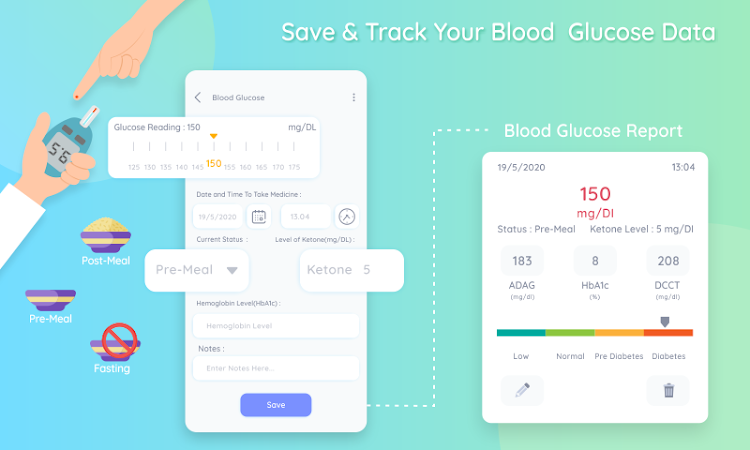 Blood Pressure & Sugar Tracker - 1.10 - (Android)