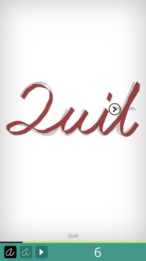 Learn Cursive Writing Screen 2