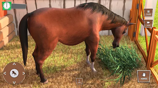 Pregnant Wild Horse Simulator