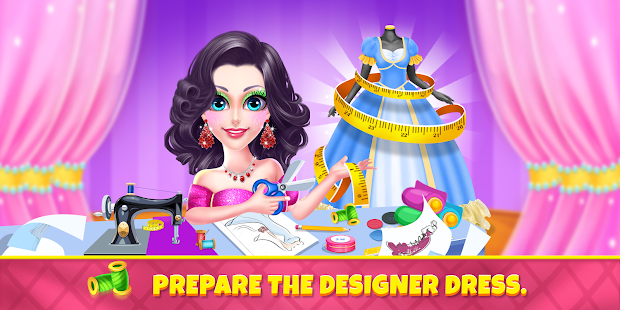 Makeover Salon Dash - Girls Dress up & Makeup Game 1.3 screenshots 2