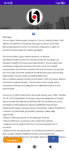 Yenice Ballistic Screen 2