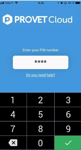 Provet Cloud Mobile Screen 2