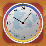 24h World Clock icon