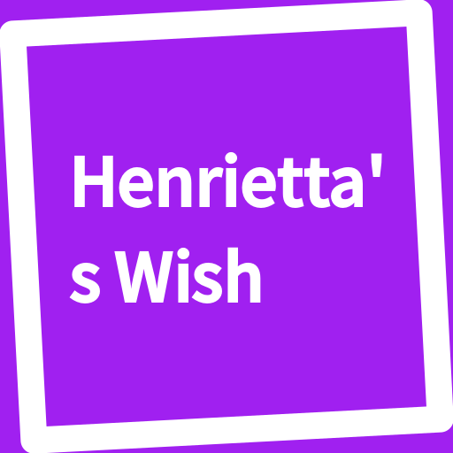 Book, Henriettas Wish logo