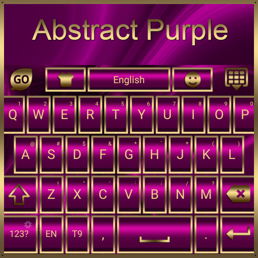 Abstract Purple Go Keyboard th 1.1 Icon