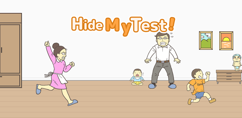Hide My Test! - escape game