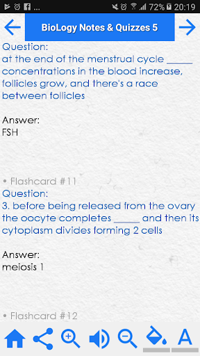 Android application Biology Test Bank 2000 Study N screenshort