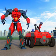 Fire Truck Robot Hero Firefighter Bot Rescue Games