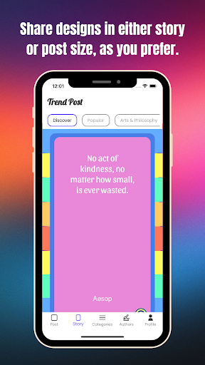 Trend Post Quotes PRO Screen 3