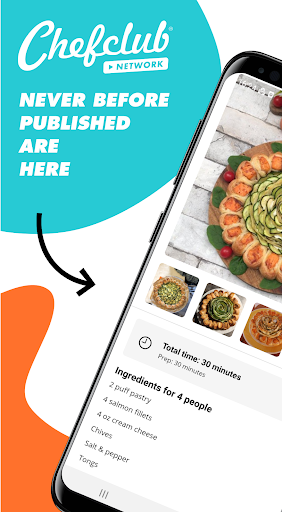 Android application Chefclub - Anyone can be chef! screenshort