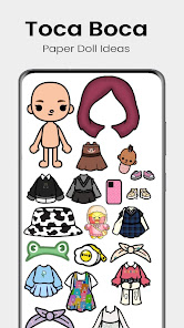 Screenshot 11 Toca Boca Paper Doll Ideas android