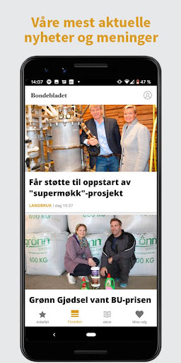 Bondebladet Screen 2